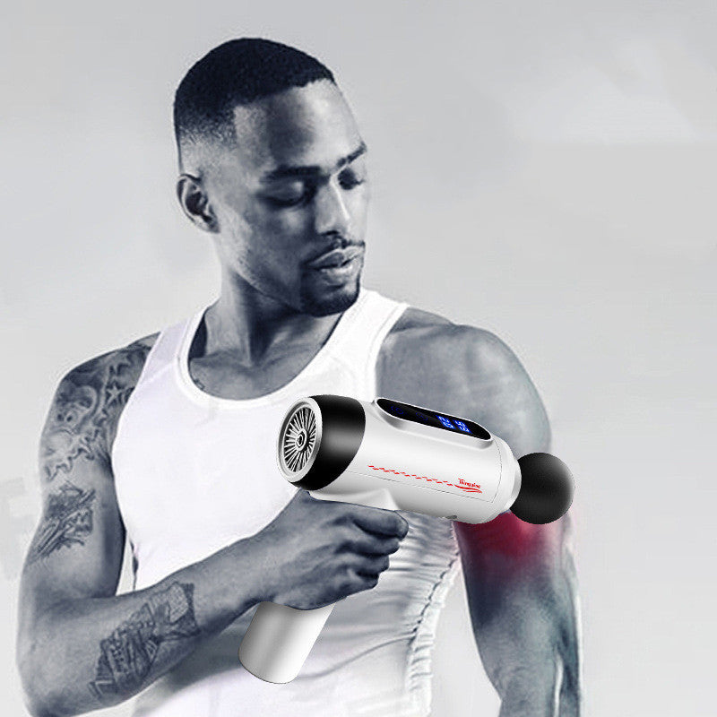 Electric fitness massager