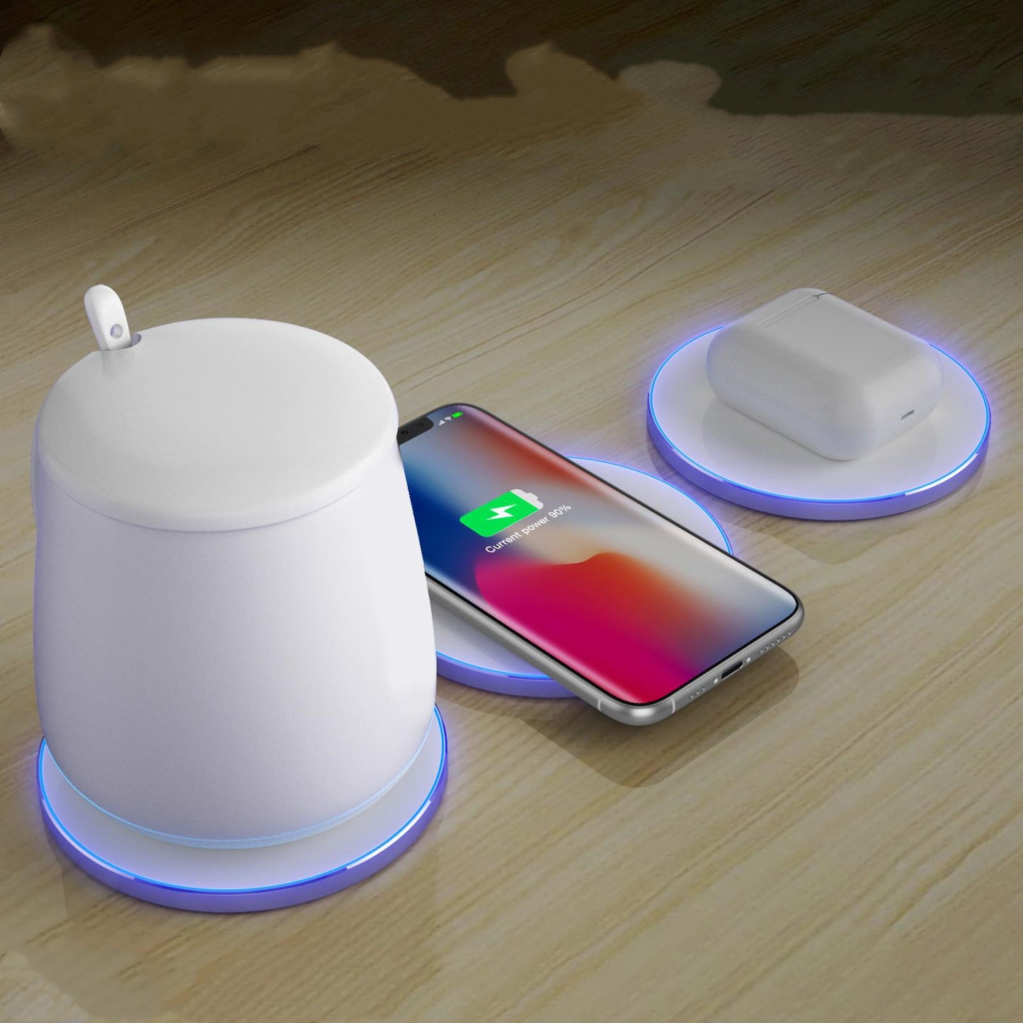 Wireless heating cup wireless charger