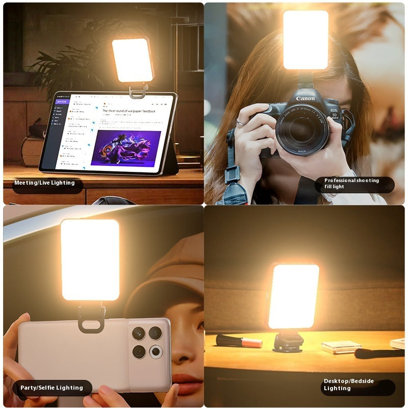 Magnetic Fill Light LED Camera Photo Mobile Phone Fill-in Light