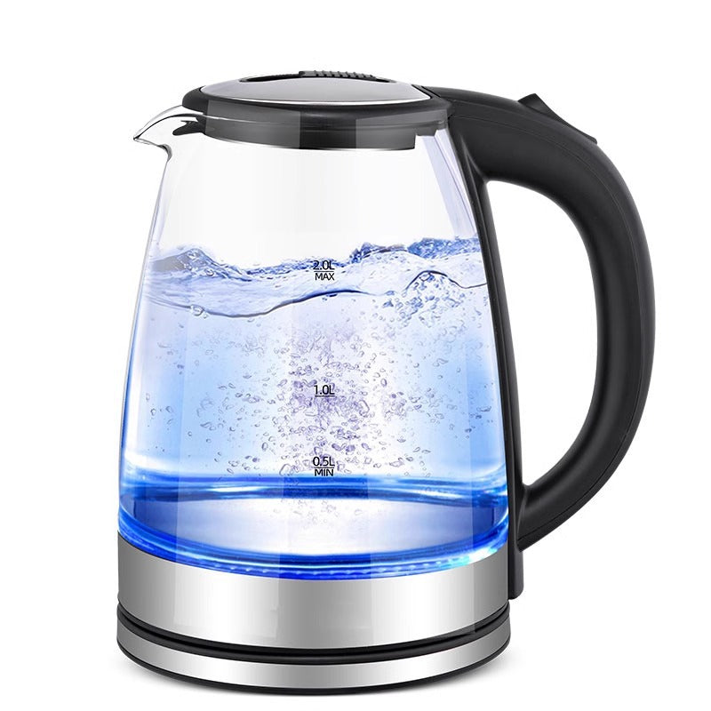 New Glass Electric Kettle Kettle Household Automatic Power Off 304 Stainless Steel Boiling Water Tea Kettle Health Kettle