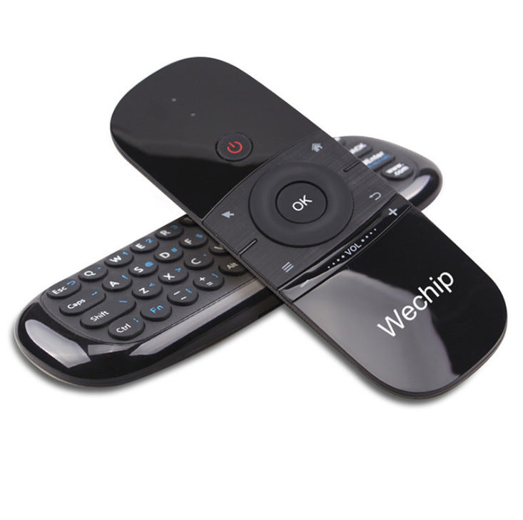 Wechip W1 Air Flying Mouse Infrared Learning Double-sided Wireless Body Sense Flying Mouse Mini Keyboard Mouse Remote Control