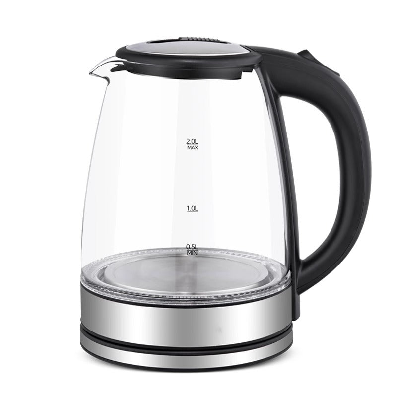 New Glass Electric Kettle Kettle Household Automatic Power Off 304 Stainless Steel Boiling Water Tea Kettle Health Kettle