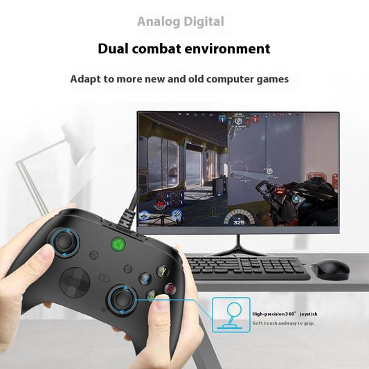 Six-in-one Handle Of Wired Game Console Supports Macro-defined Programming